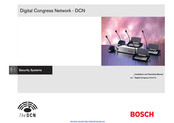 Bosch Digital Congress Network Installation And Operating Manual