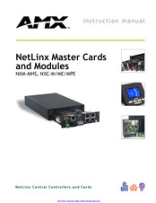 AMX netlinx NXC-MPE Instruction Manual