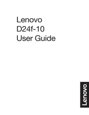Lenovo D24f-10 User Manual