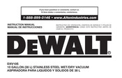 Dewalt DXV10S Instruction Manual