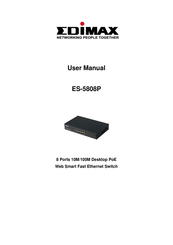 Edimax ES-5808P User Manual