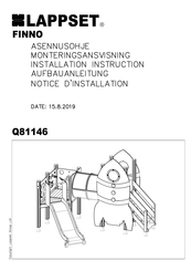Lappset Q81146 Installation Instructions Manual