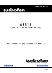 Blue Seal turbofan E33T5 Installation And Operation Manual