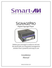 SmartAVI AP-SNCL-V40GS Installation Manual