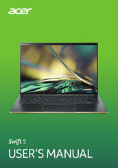 Acer Swift 5 User Manual