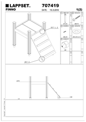 LAPPSET 707419 Installation Instructions Manual