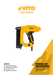 VITO PRO POWER VIAP575 Instruction Manual