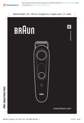 Braun All-in-one MGK3921 Instructions Manual