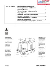 Columbus AKS 70 Operating Manual