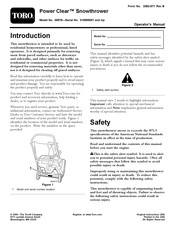 Toro Power Clear 38578 Operator's Manual