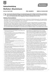 Russka 11447 000 Manual