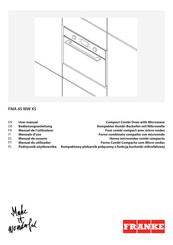Franke Maris FMA 45 MW XS User Manual