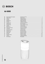 Bosch Air 6000 Installation Instructions Manual