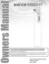 Evince INSIGHT EV-IN-BW-1054-1.0 Owner's Manual