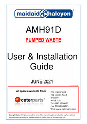 Maidaid Halcyon AMH91D User's Installation Manual