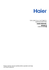 Haier HWM105-826S6 User Manual