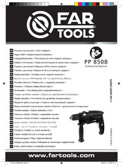 Far Tools PP 850B Original Manual Translation