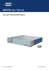 Pickering 60-510 User Manual