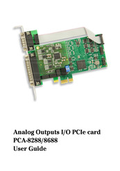 TEDIA PCA-8688 User Manual