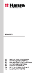 Hansa AMG20IFH Instruction Manual