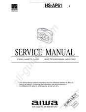 Aiwa HS-AP61 Service Manual