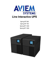 AVIEM Systems Spring MT 1500 Instruction Manual