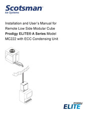 Scotsman Prodigy ELITE MC222 ECC Installation And User Manual