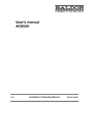 ABB BALDOR ACB530 User Manual