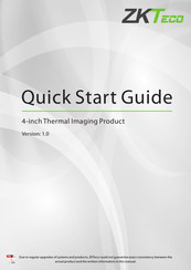 ZKTeco V4L Quick Start Manual