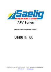 Saelig AFV Series Manual