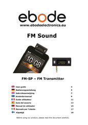 Ebode FM-SP User Manual