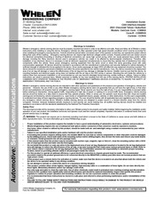 Whelen Engineering Company CenCom Core Installation Manual