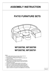 LOWES WF300791 Assembly Instruction Manual