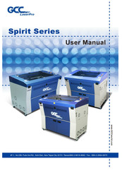 GCC Technologies LaserPro Spirit Series User Manual
