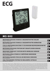 ECG MS 002 Instruction Manual