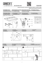 Sanela SLUN 26 Mounting Instructions
