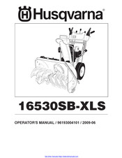 Husqvarna 16530SB-XLS Operator's Manual