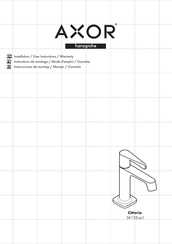 Hans Grohe AXOR Citterio 34130 1 Series User Instructions
