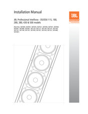Harman JBL Professional Intellivox DS 280 Installation Manual