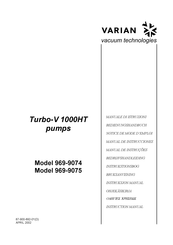 Varian Turbo-V 1000HT Instruction Manual
