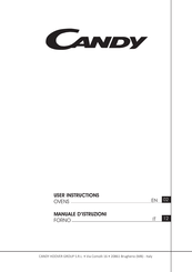 Candy FCDINE605X/E User Instructions
