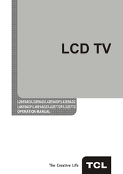 Tcl L26E9AD Operation Manual
