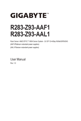Gigabyte R283-Z93-AAL1 User Manual