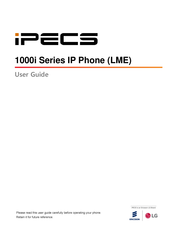 Ipecs 1000i Series User Manual