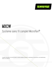 Shure MXCW Manual