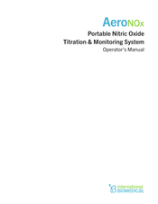 International Biomedical AeroNOx Operator's Manual
