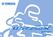 Yamaha WR250X 2007 Owner's Manual