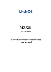 MshOt MZX-BG-LED User Manual