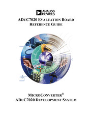 Analog Devices MICROCONVERTER ADUC7020 Reference Manual