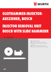 Würth 1952 006 895 Translation Of The Original Operating Instructions